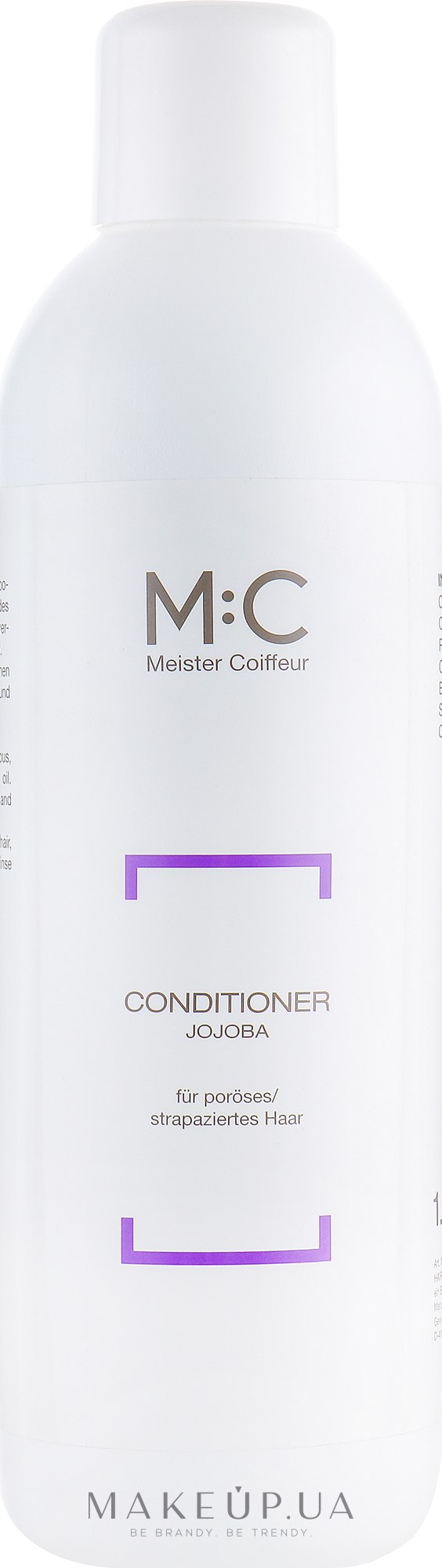 Кондиціонер-ополіскувач з екстрактом жожоба - M:C Meister Coiffeur Conditioner Jojoba — фото 1000ml