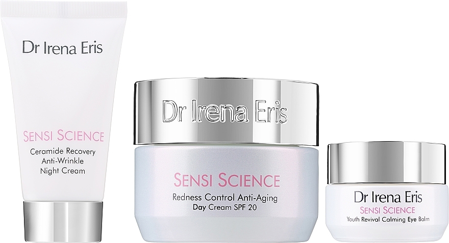 Набір - Dr Irena Eris Sensi Science (d/cr/50ml + n/cr/30ml + eye/balm/15ml) — фото N2