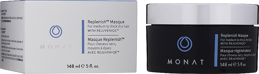 Восполняющая маска для волос - Monat Replenish Masque — фото N2