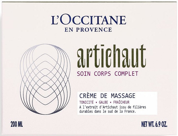 Массажный крем для тела - L'Occitane Artichaut Massage Scrub — фото N3