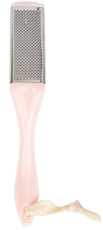 Терка для стоп, розовая ручка - Brushworks Foot Rasp — фото N3