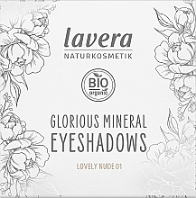 Мінеральні тіні для повік - Lavera Glorious Mineral Eyeshadows — фото N1