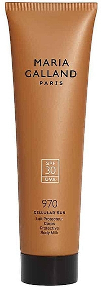 Захисне молочко для тіла з SPF 30  - Maria Galland Paris 970 Protective Body Milk SPF 30 — фото N1