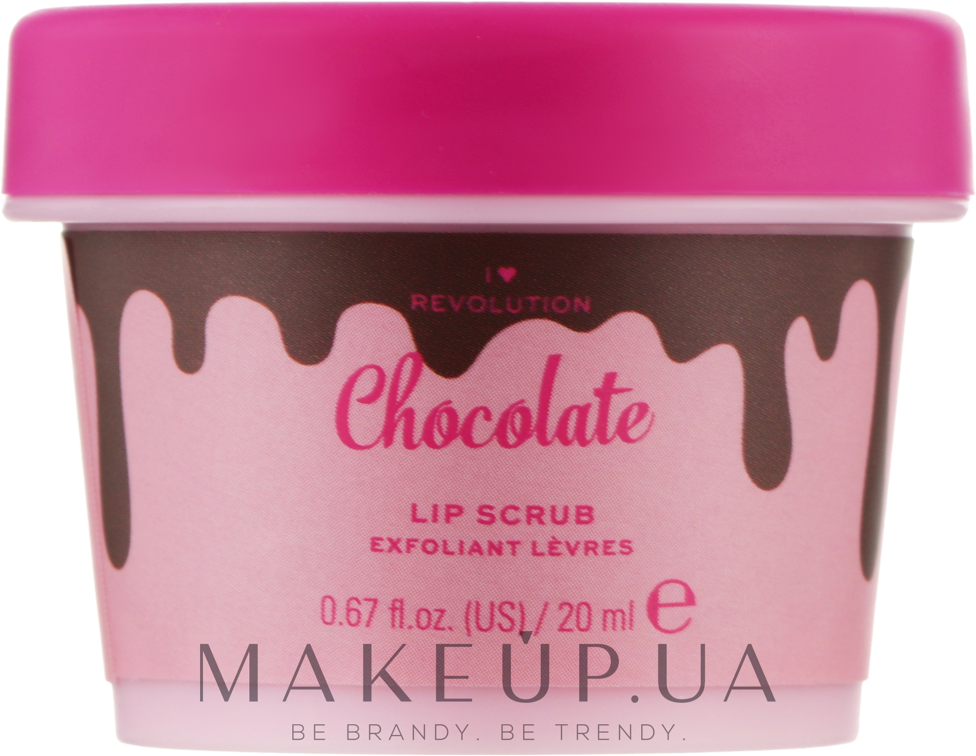 Скраб для губ - I Heart Revolution Chocolate Lip Scrub — фото 20ml