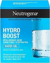 Гель для нормальной и комбинированой кожи лица - Neutrogena Hydro Boost Water Gel — фото N3