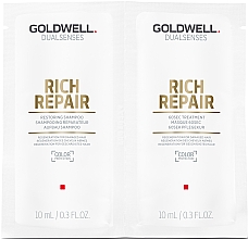 Парфумерія, косметика Набір - Goldwell Dualsenses Color Rich Repair Set (shm/10ml + mask/10ml)