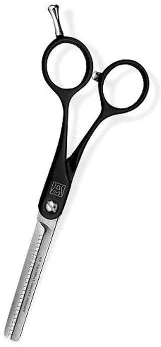 Ножницы парикмахерские филировочные 5.5, класс 2 - Artero Black Symmetric  — фото N1