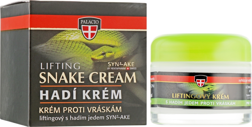 Крем для лица "Змеиный яд" - Palacio Lifting Snake Cream Anti-Wrinkle