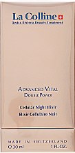 Духи, Парфюмерия, косметика РАСПРОДАЖА Эликсир ночной двойного действия - La Colline Cellular Advanced Vital Cellular Night Elixir