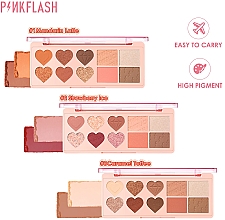 Духи, Парфюмерия, косметика Палетка теней для век - Pinkflash Multi Face Palette