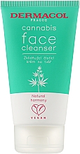 Успокаивающее очищение средство для лица с конопляным маслом - Dermacol Cannabis Face Cleanser — фото N1