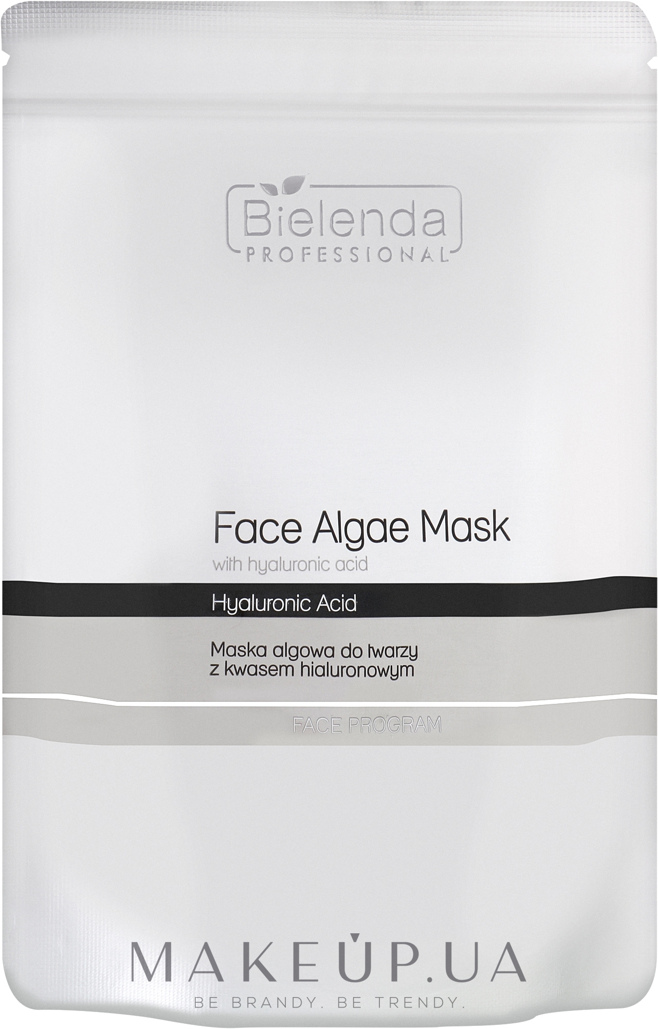 Альгінатна маска з гіалуроновою кислотою для обличчя - Bielenda Professional Face Algae Mask with Hyaluronic Acid (запасний блок)  — фото 190g