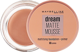 Тональный крем - Maybelline New York Dream Matte Mousse Foundation — фото N1