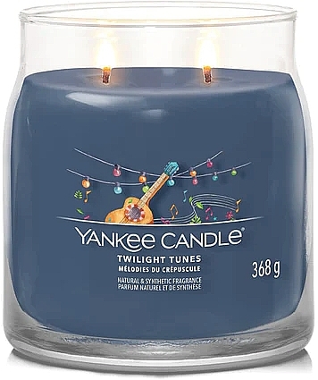 Ароматична свічка у банці "Twilight Tunes", 2 ґноти - Yankee Candle Singnature — фото N2