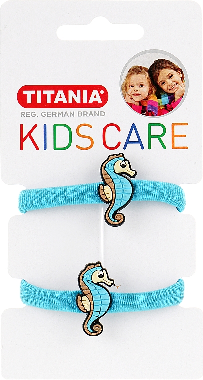 Резинка для волосся "Морський коник" - Titania Kids Care — фото N1
