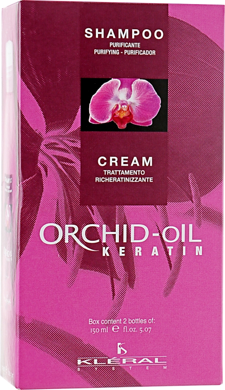 Набір  - Kleral System Orchid Oil Kit (shmp/150ml + mask/150ml)