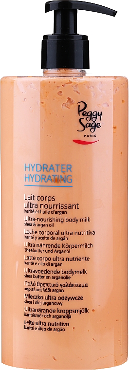Ультрапитательное молочко - Peggy Sage Ultra-Nourishing Body Milk Shea Argan Oil — фото N2