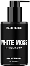 Парфумерія, косметика Крем після гоління "Білий мох" - Mr.Scrubber White Moss After Shave Cream