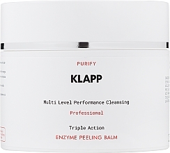 Парфумерія, косметика Ензимний пілінг-бальзам потрійної дії - Klapp Multi Level Performance Cleansing Enzyme Peeling Balm