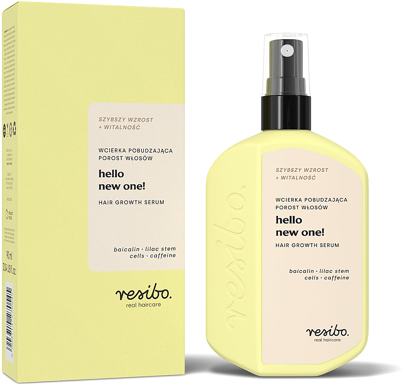 Сыворотка для роста волос - Resibo Hello New One! Hair Growth Serum — фото N3