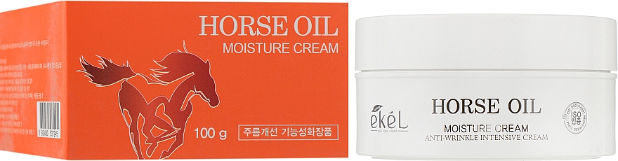 Зволожувальний крем для обличчя, з кінським жиром - Ekel Horse Moisture Cream — фото N1