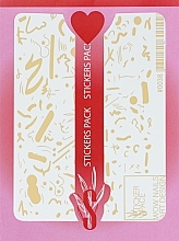 Парфумерія, косметика Дизайнерські наклейки для нігтів "Foil 0038" - StickersSpace 