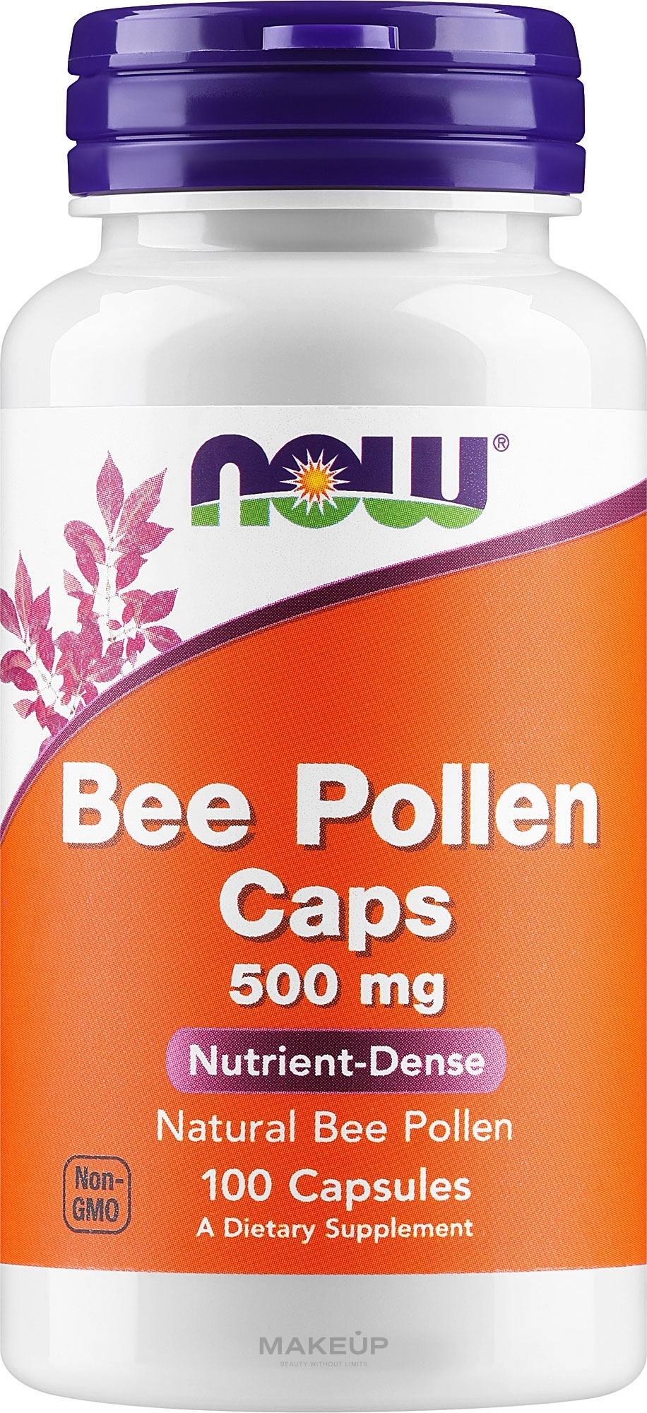 Пищевая добавка "Пчелиная пыльца", 500 мг - Now Foods Bee Pollen — фото 100шт