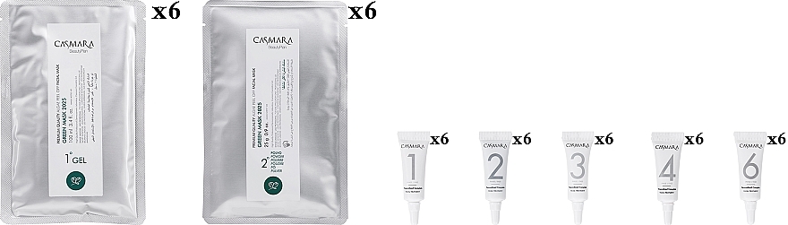 Професійний монодозний догляд - Casmara Purifying Treatment (ampoules/30x4ml + mask/6x100ml + 6x25g) — фото N2