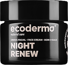 Парфумерія, косметика Інтенсивно відновлювальний нічний крем для обличчя - Ecoderma Intensive Repair Night Face Cream