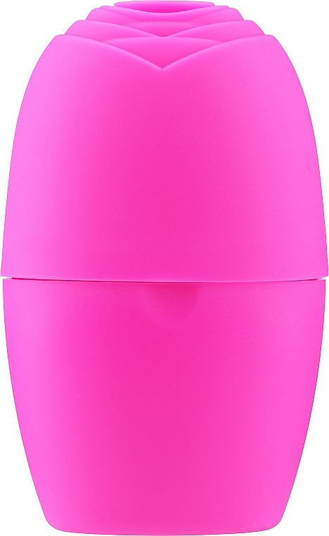 Масажер для обличчя "Крижаний", яскраво-рожевий - Deni Carte — фото N1
