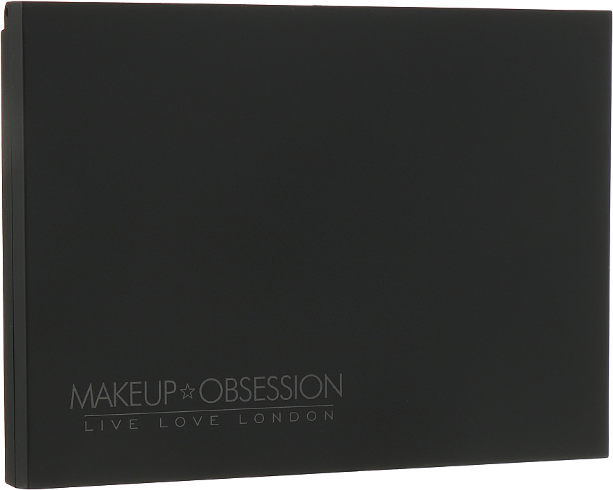 Палетка-рефил матовая, черная - Makeup Obsession Palette Medium Luxe Matte Black