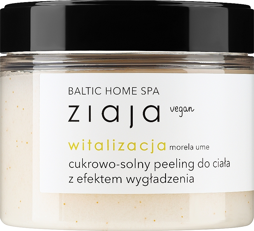 Відновлювальний цукрово-сольовий скраб для тіла - Ziaja Baltic Home SPA Witalizacja Body Peeling