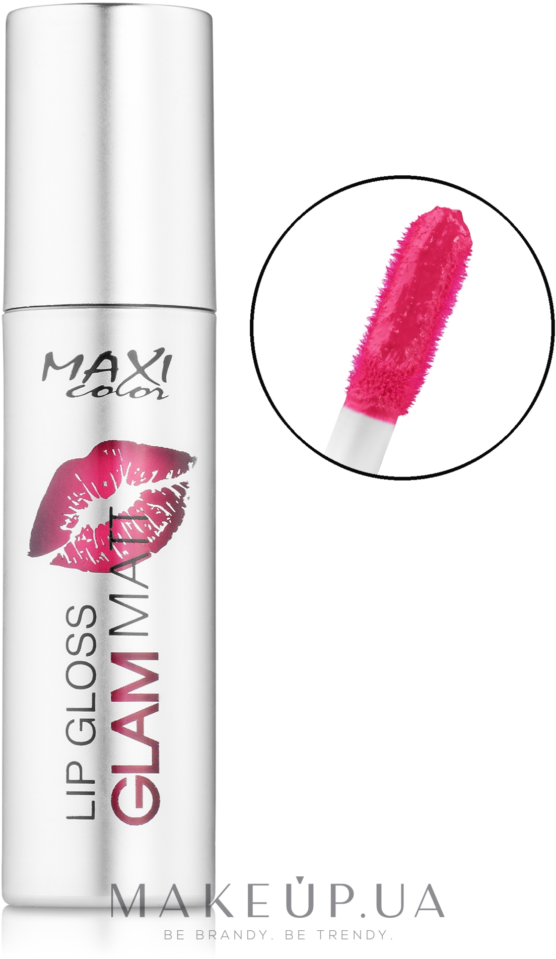 Жидкая матовая помада - Maxi Color Lip Gloss Glam Matt — фото 03 - Velvet Rose