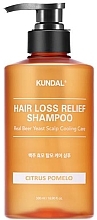 Парфумерія, косметика Шампунь для волосся "Citrus Pomelo" - Kundal Beer Yeast Hair Loss Relief Shampoo