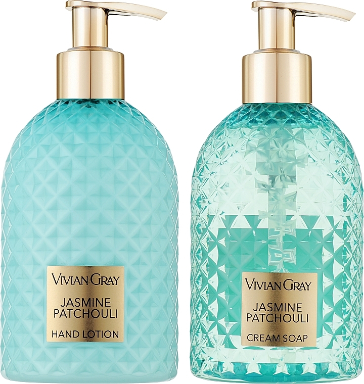 УЦЕНКА Набор - Vivian Grey Jasmine & Patchoul (cr/soap/300ml + h/lot/300ml) * — фото N2