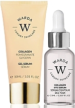 Парфумерія, косметика Набір - Warda Skin Lifter Boost Collagen (gel/serum/30ml + eye/serum/15ml)