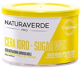 Парфумерія, косметика Теплий віск для депіляції в банці - Naturaverde Pro Sugar Water-Soluble Depilatory Wax
