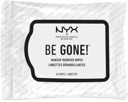 Духи, Парфюмерия, косметика Салфетки для снятия макияжа "Be Gone" - NYX Professional Makeup Makeup Remover Wipes 