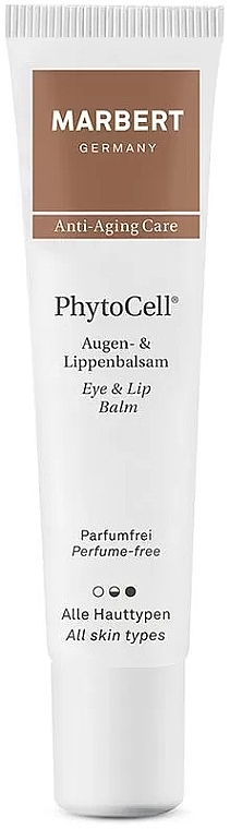 Бальзам для глаз и губ - Marbert Anti-Aging Care PhytoCell Deep Energy Eye & Lip Balm — фото N1