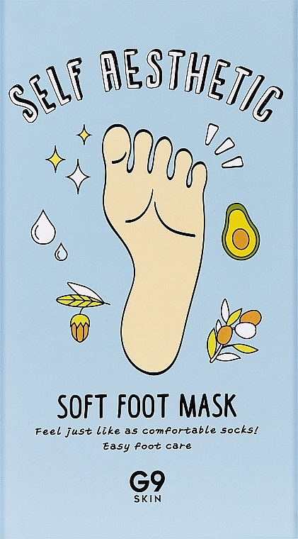 Пом'якшувальна маска для ніг - G9Skin Self Aesthetic Soft Foot Mask — фото N2