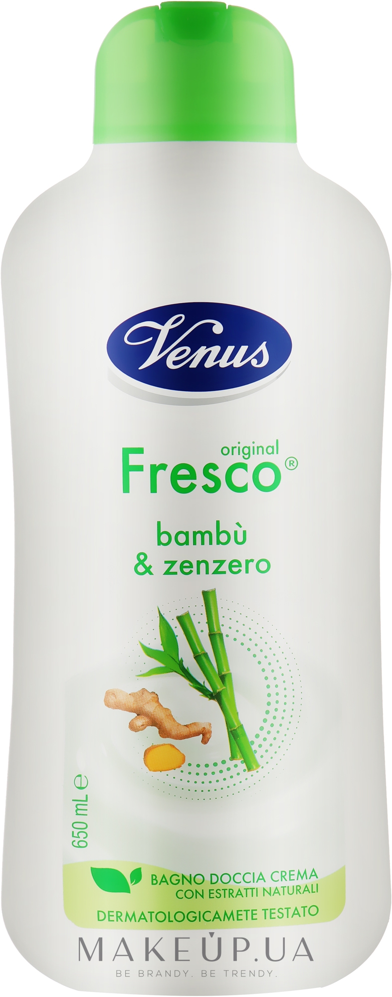 Крем-гель для душу й ванни "Бамбук і імбир" - Venus — фото 650ml