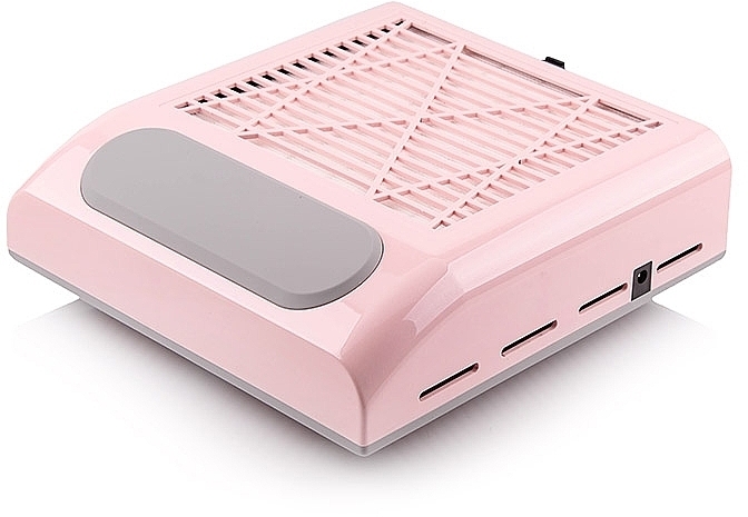Вытяжка для маникюра с НЕРА-фильтром на 80W, розовая - Simei 858-8 — фото N1