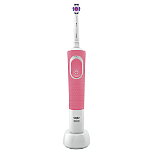 Электрическая зубная щетка, розовая - Oral-B Vitality 100 D100.413.1 PRO 3D — фото N4