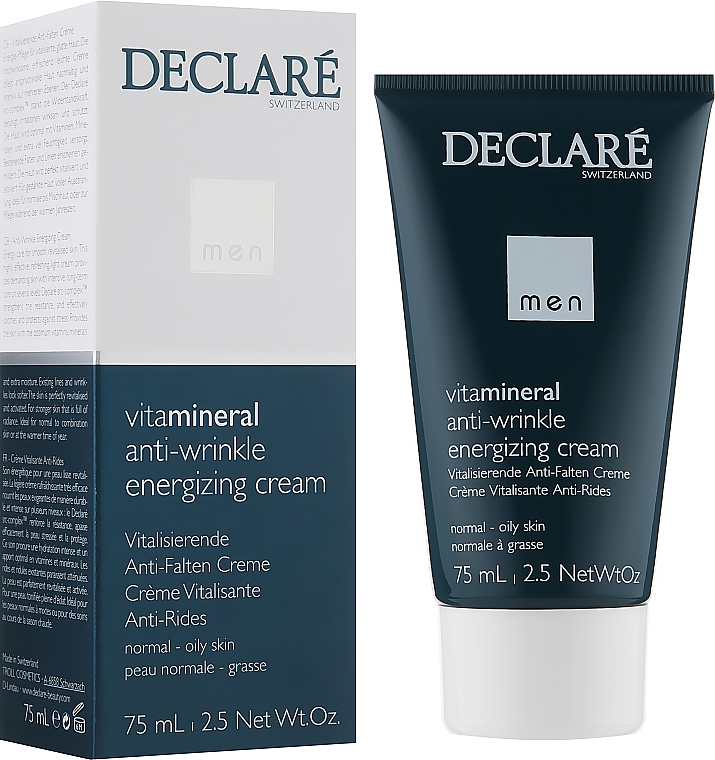 Антивіковий енергетичний крем для обличчя - Declare Men Vita Mineral Anti-Wrinkle Cream Energizing — фото N2