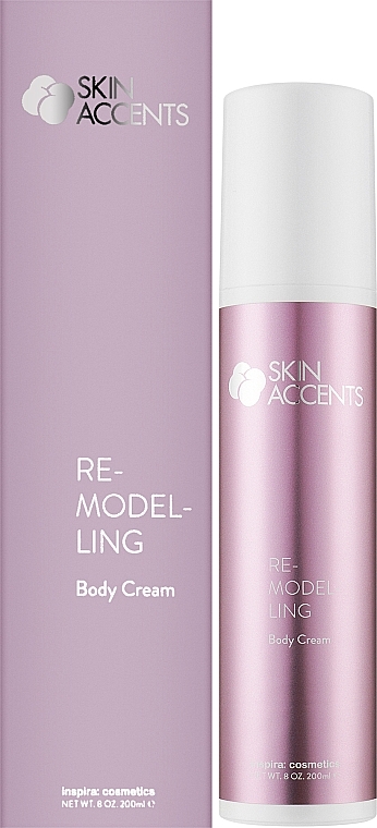 Ремоделювальний крем для тіла з кофеїном - Inspira:cosmetics Skin Accents Remodelling Body Cream — фото N2