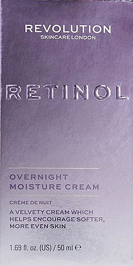 Крем для лица ночной - Revolution Skincare Retinol Overnight Moisture Cream — фото N1