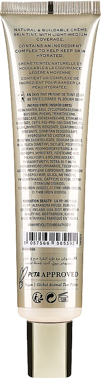 СС-крем для обличчя - Revolution Pro Creme Skin Perfector CC Skin Tint with Vitamin E — фото N2