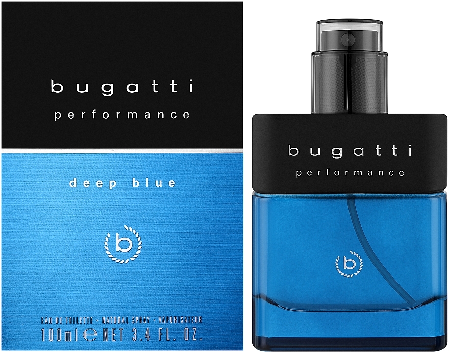 Bugatti Performance Deep Blue - Туалетная вода — фото N2