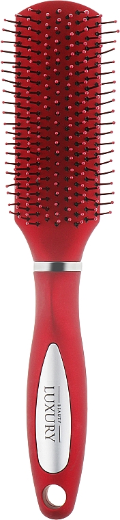 Расческа для волос, НВ-04-14, красная - Beauty LUXURY