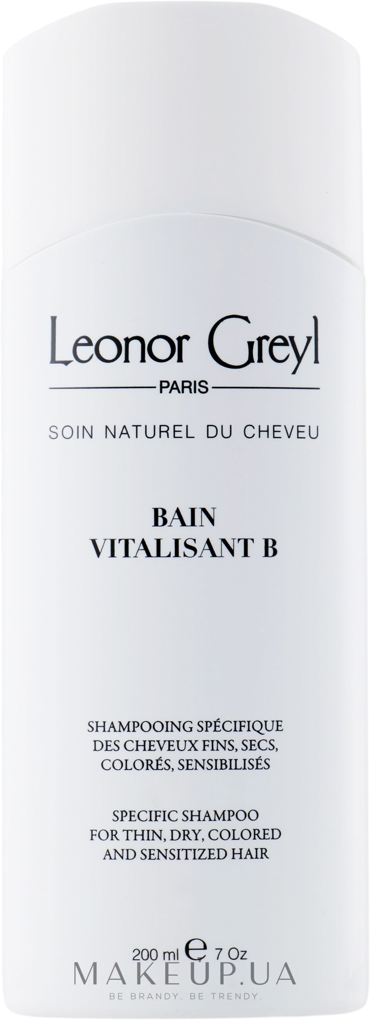 Шампунь для фарбованого волосся - Leonor Greyl Bain Vitalisant B — фото 200ml